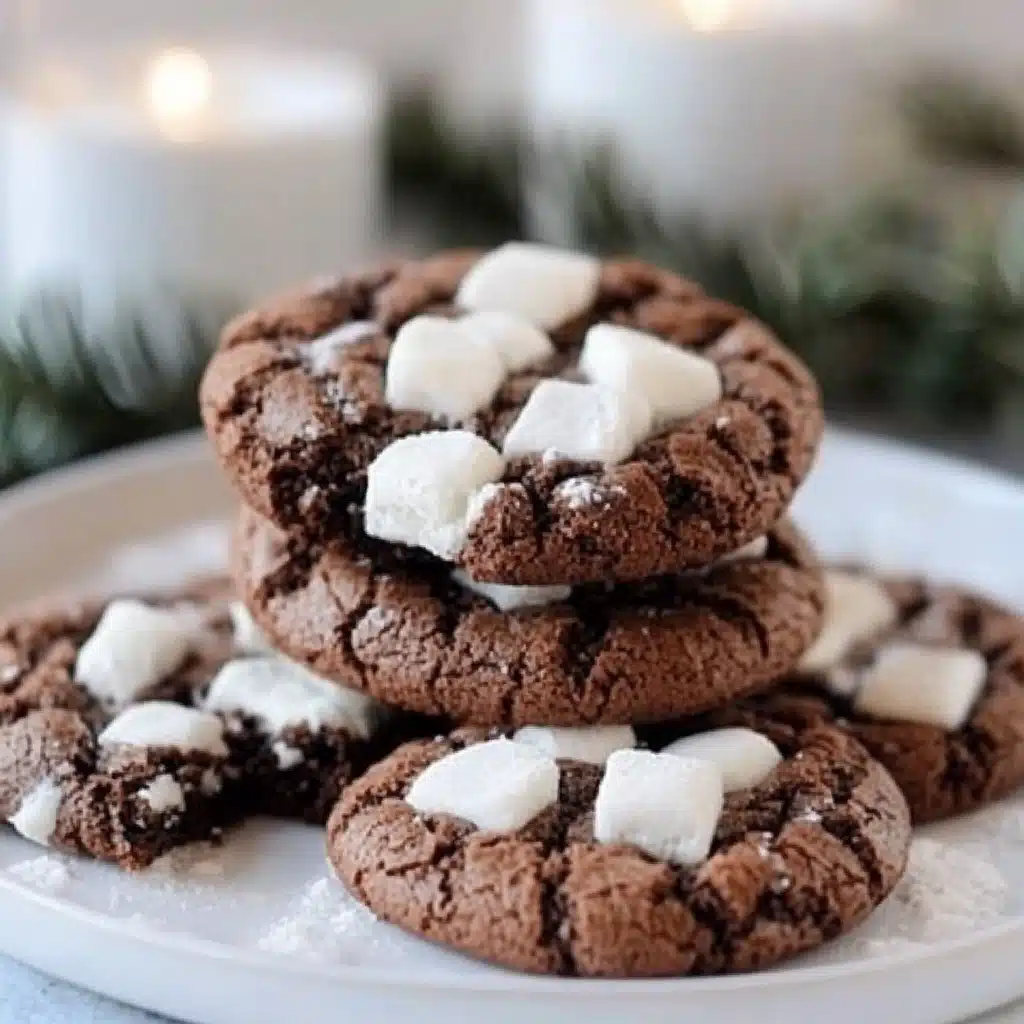 HOT COCOA COOKIES