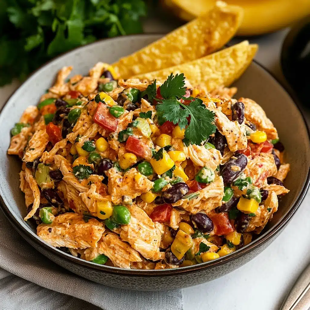 High Protein Southwest Chicken Salad