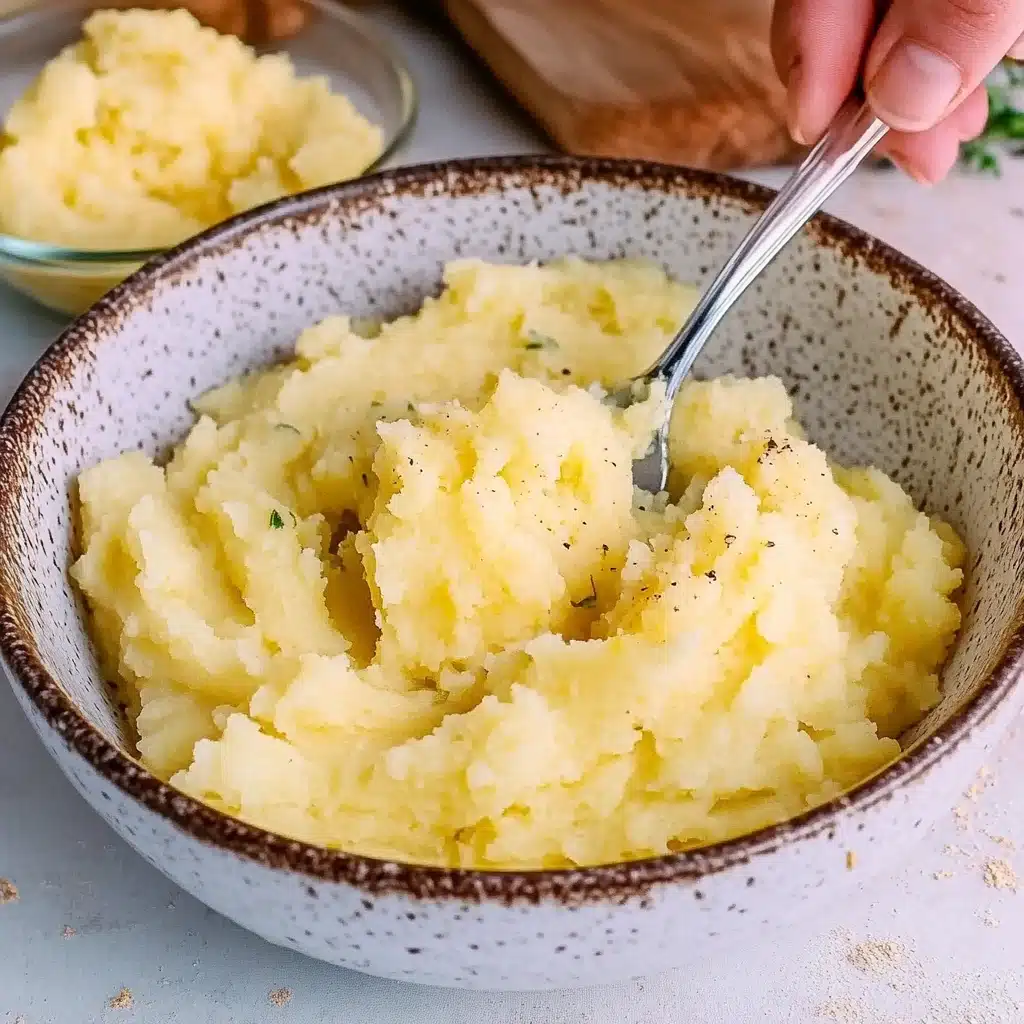 Stuffed Mashed Potato Nests