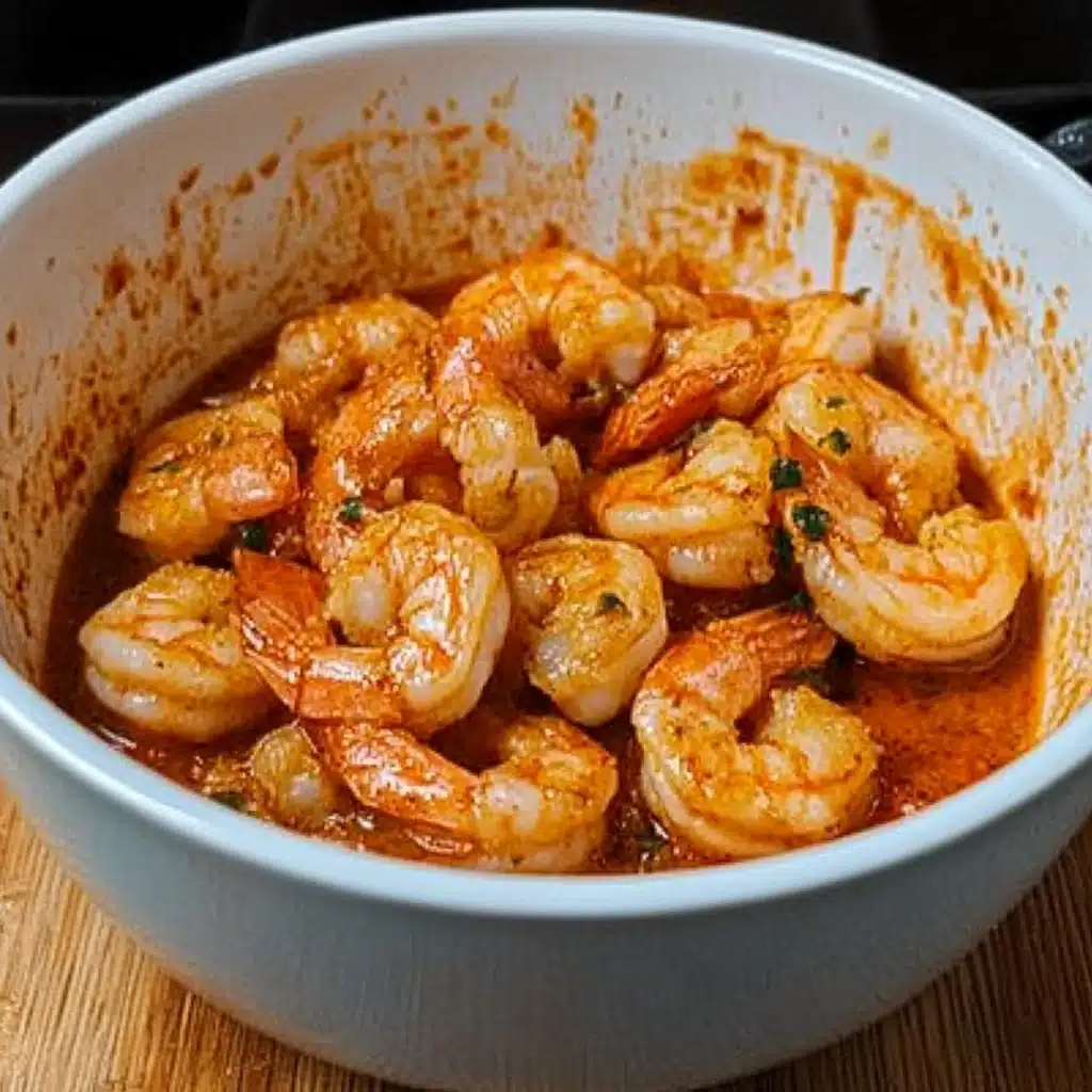 Spicy Lemon Garlic Shrimp