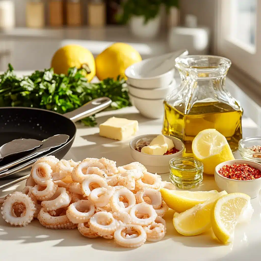 Keto Garlic Squid Recipe