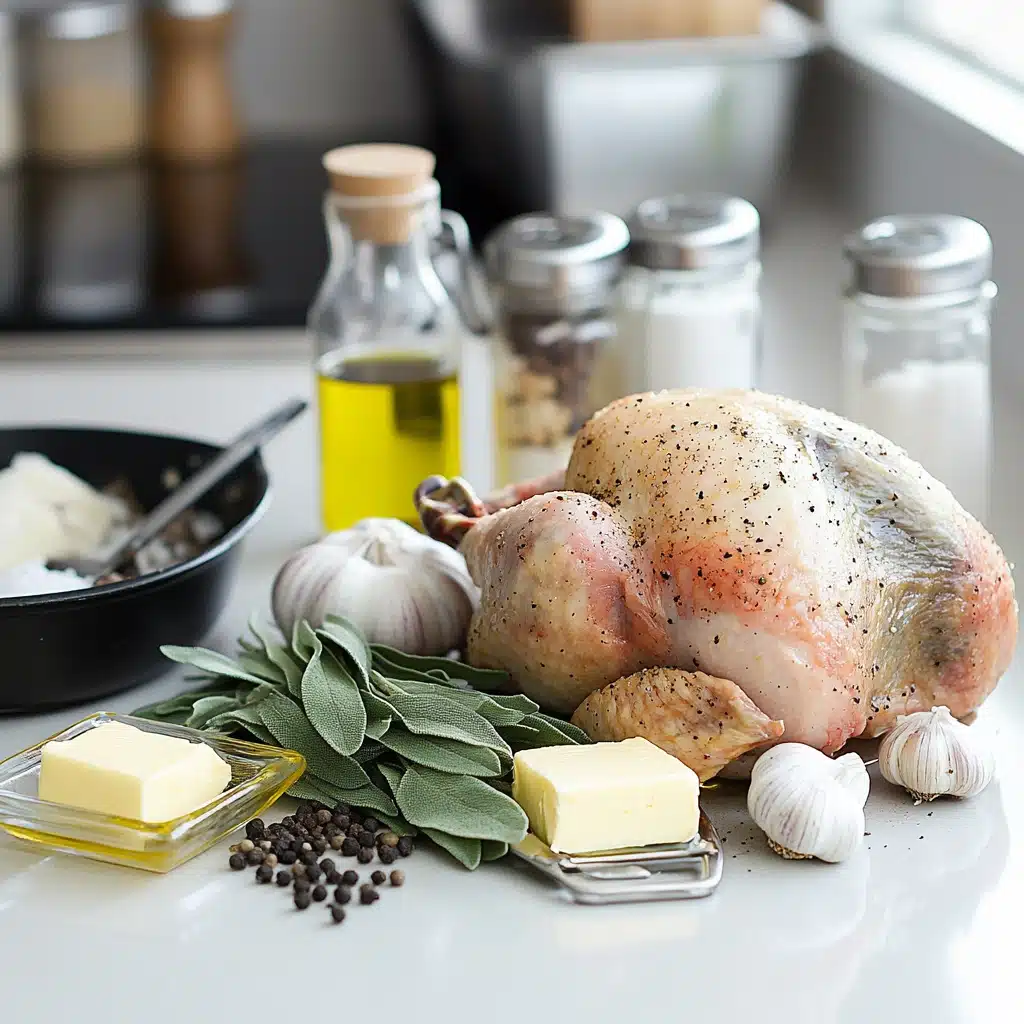 Sage-Rubbed Spatchcocked Smoked Turkey