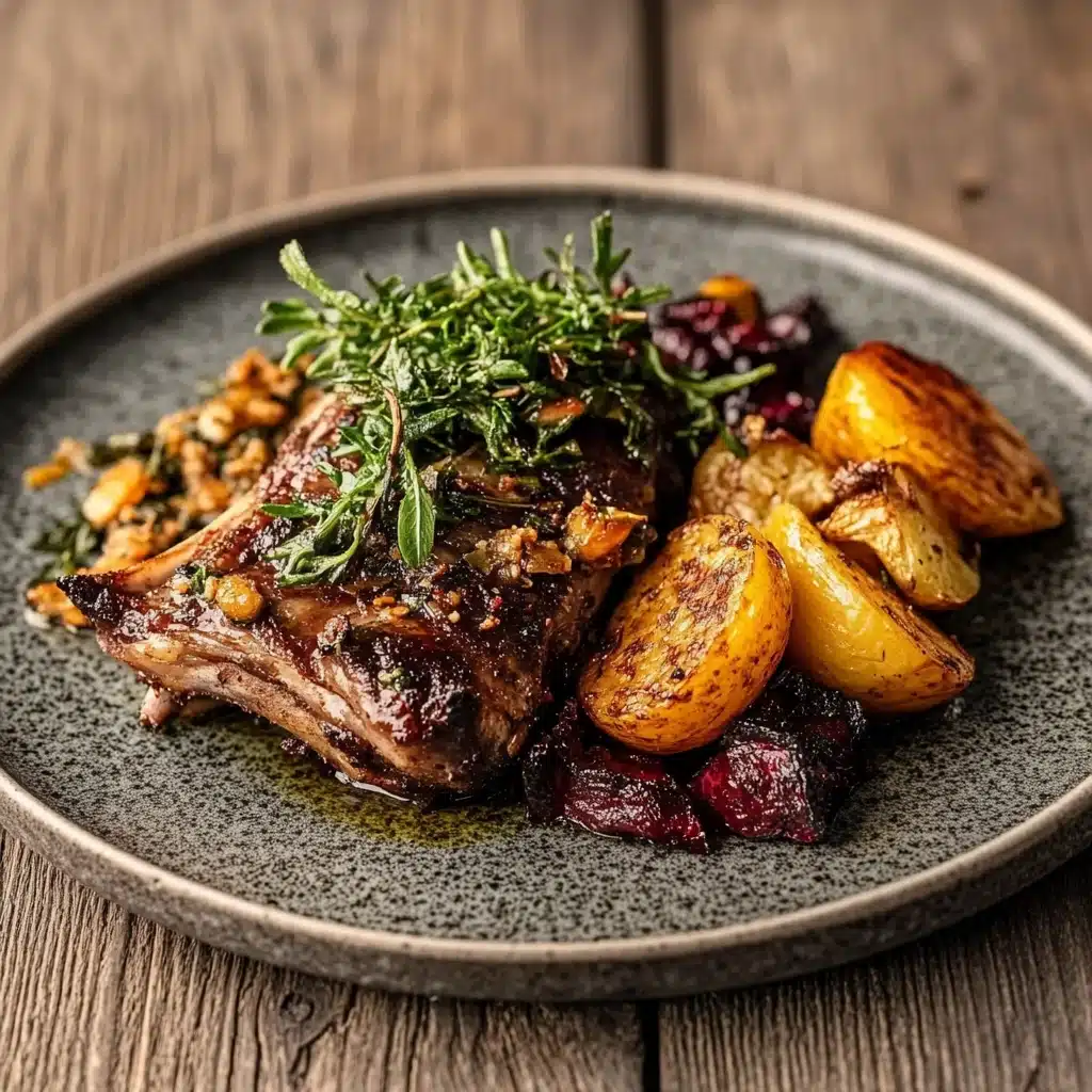 Roasted Lamb Shoulder