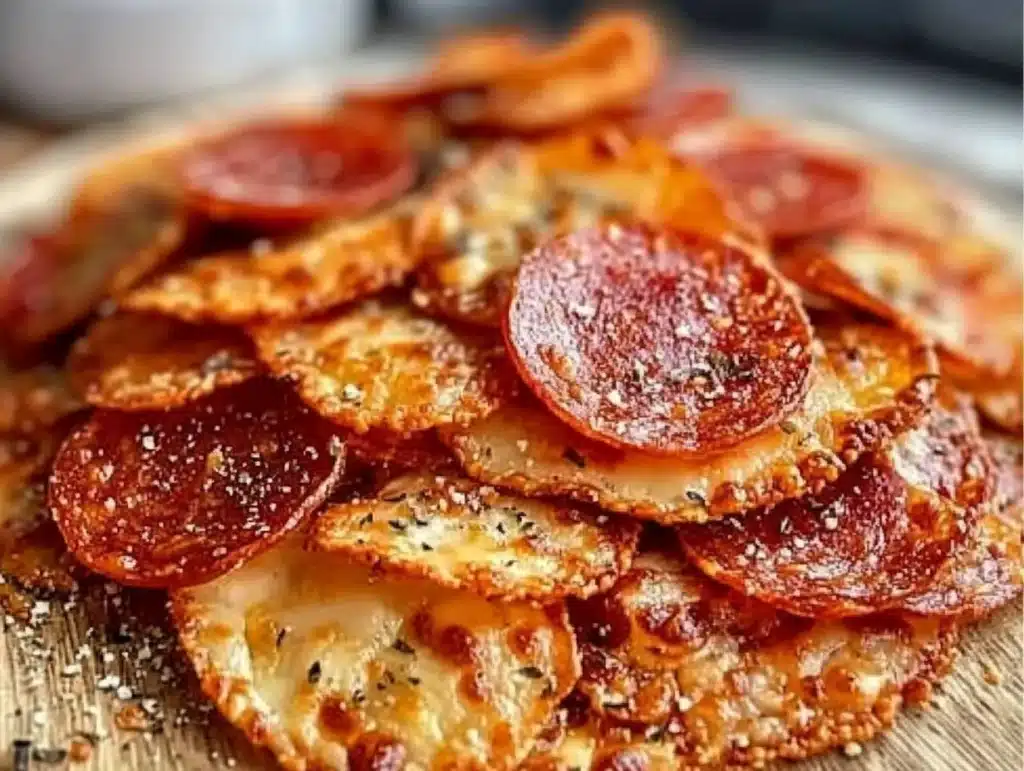 a white bowl filled with sliced up pizza chips