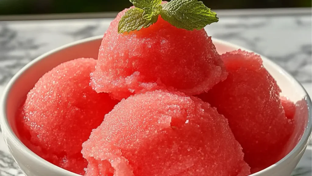 Watermelon Sorbet