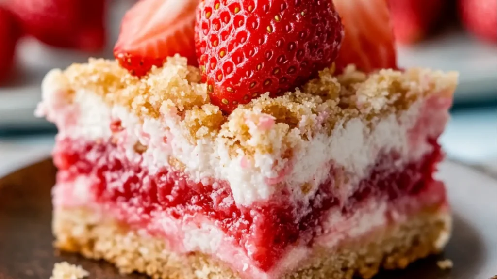 Strawberry Shortcake Bars