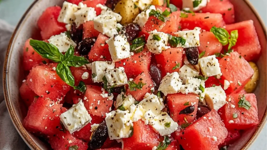 Watermelon Feta Salad