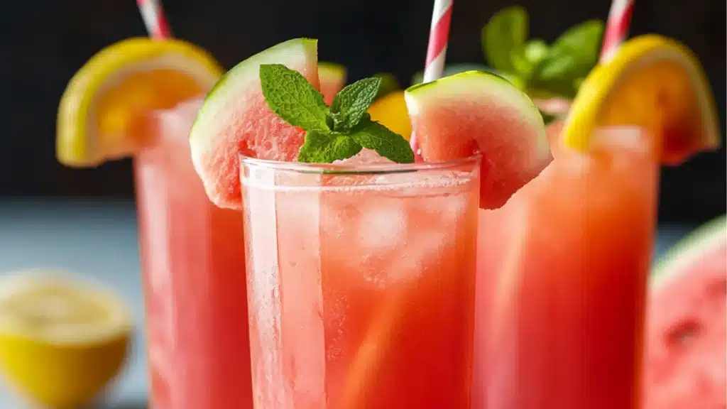 Watermelon Mint Lemonade