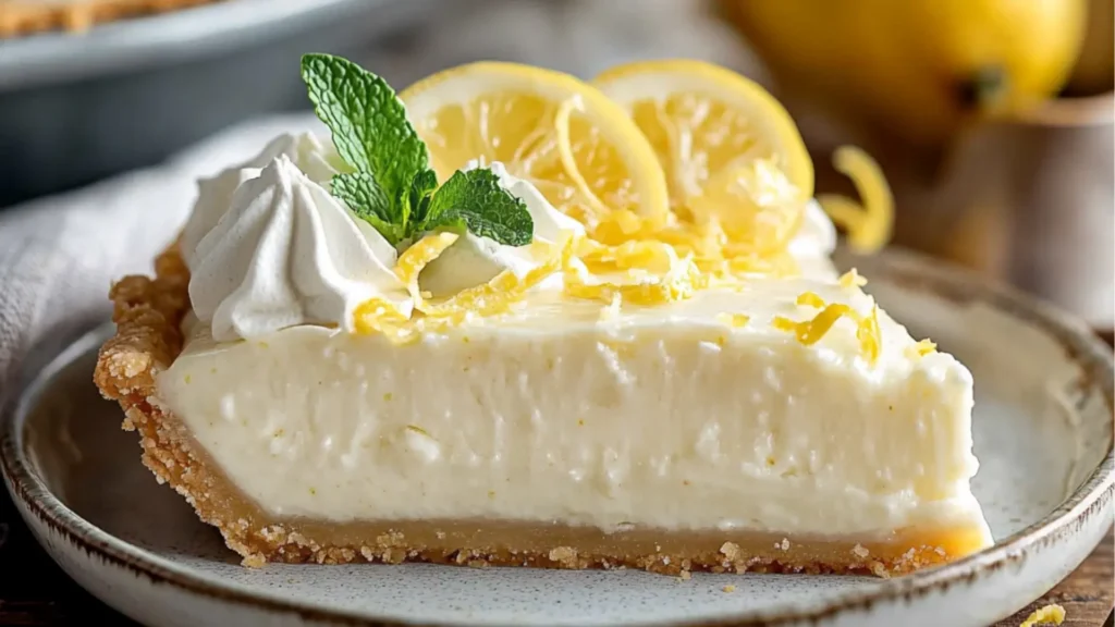 Frozen Lemon Pie