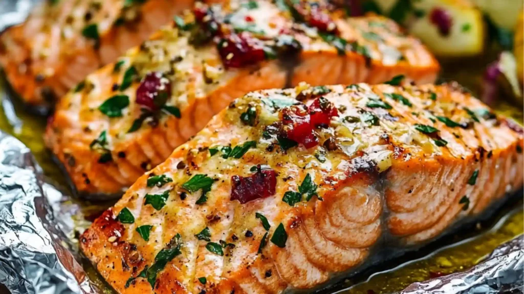 Salmon Foil Packs