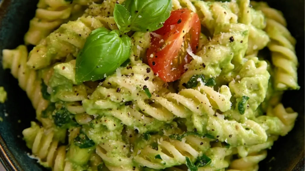 Creamy Avocado Fusilli