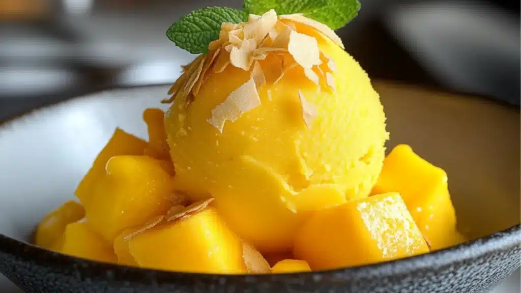 Mango Sorbet