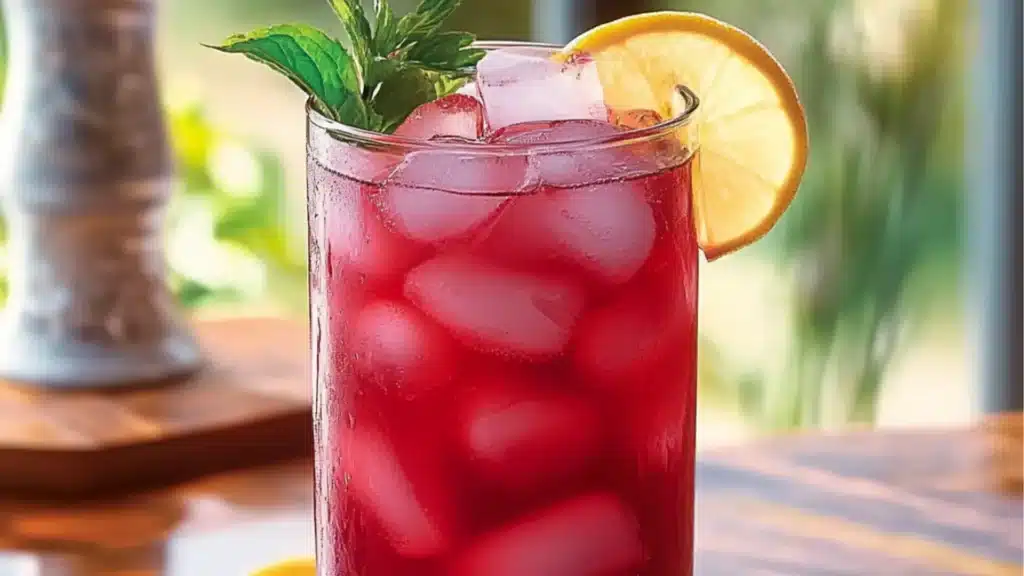 Hibiscus Iced Tea