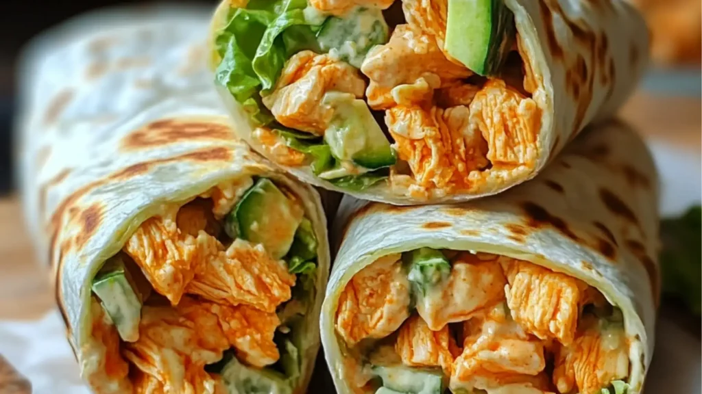 Buffalo Chicken Wraps