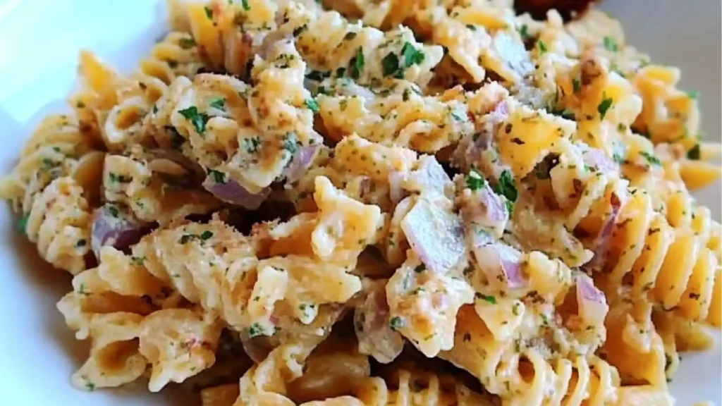 French Onion Pasta Salad