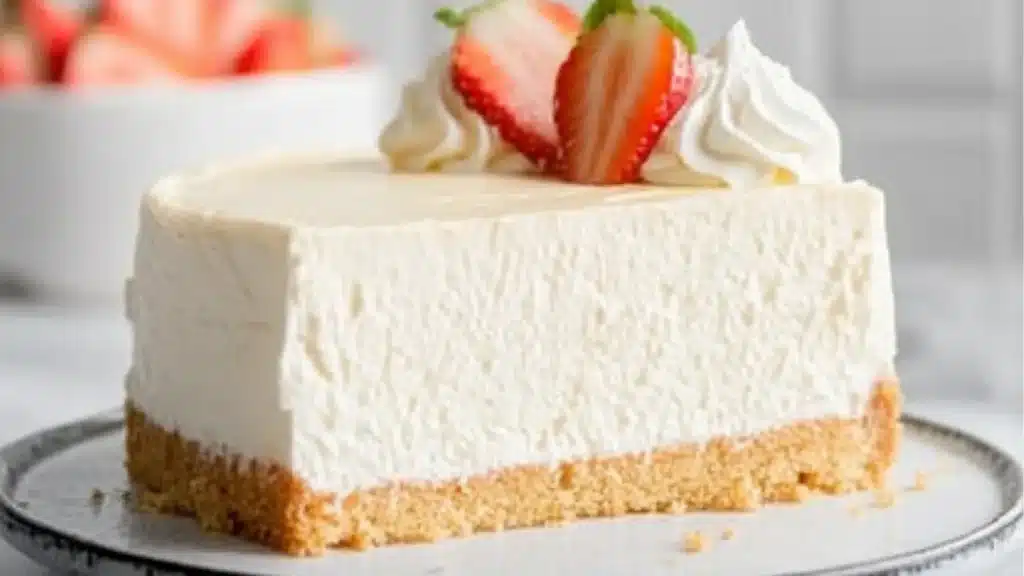 cake sitting on top of a counter