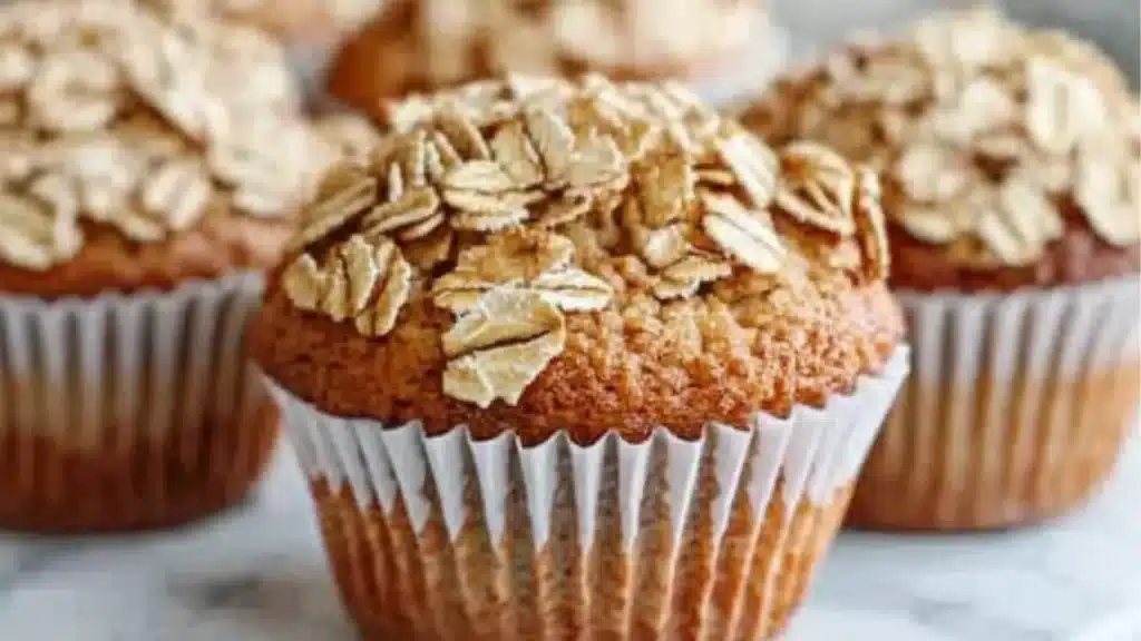 breakfast oatmeal cupcakes on the go