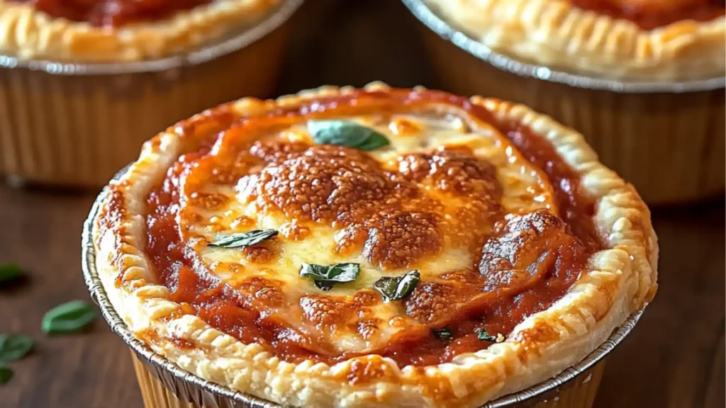 Pizza Pot Pies: A Fun and Flavorful Snack