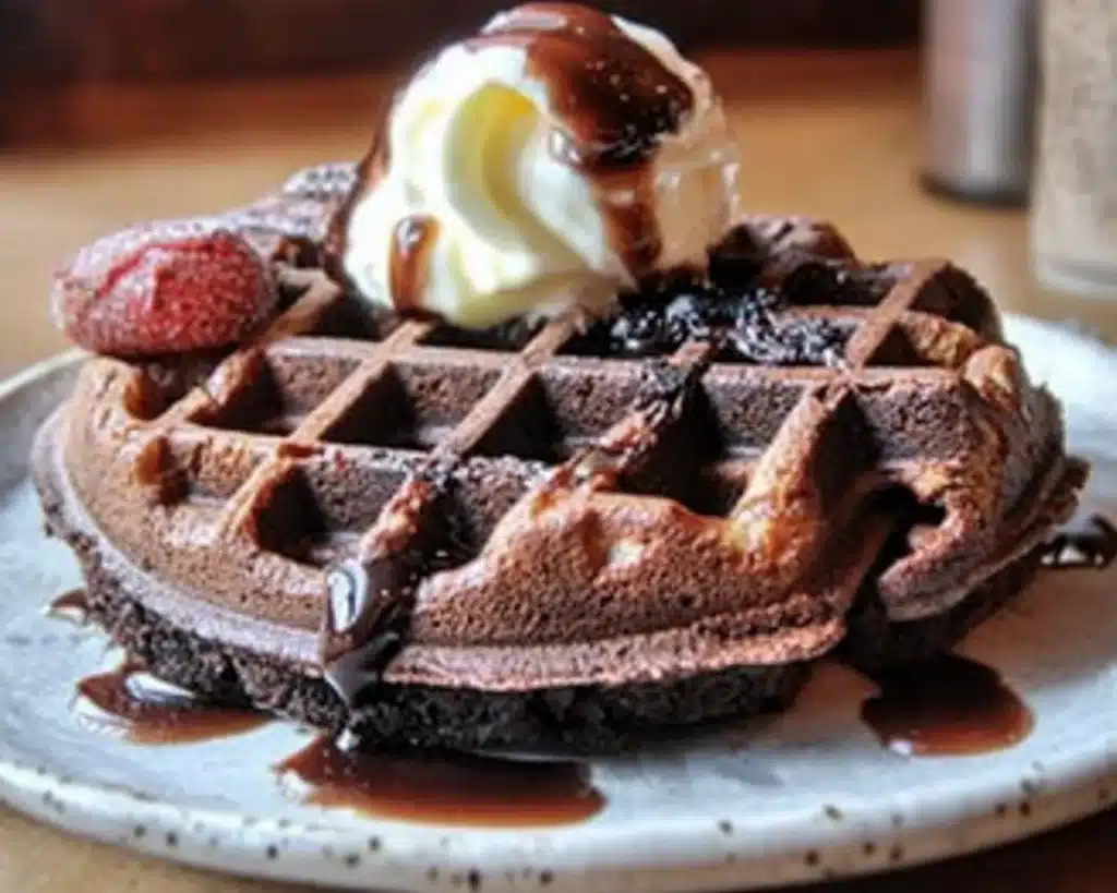 BROWNIE WAFFLES