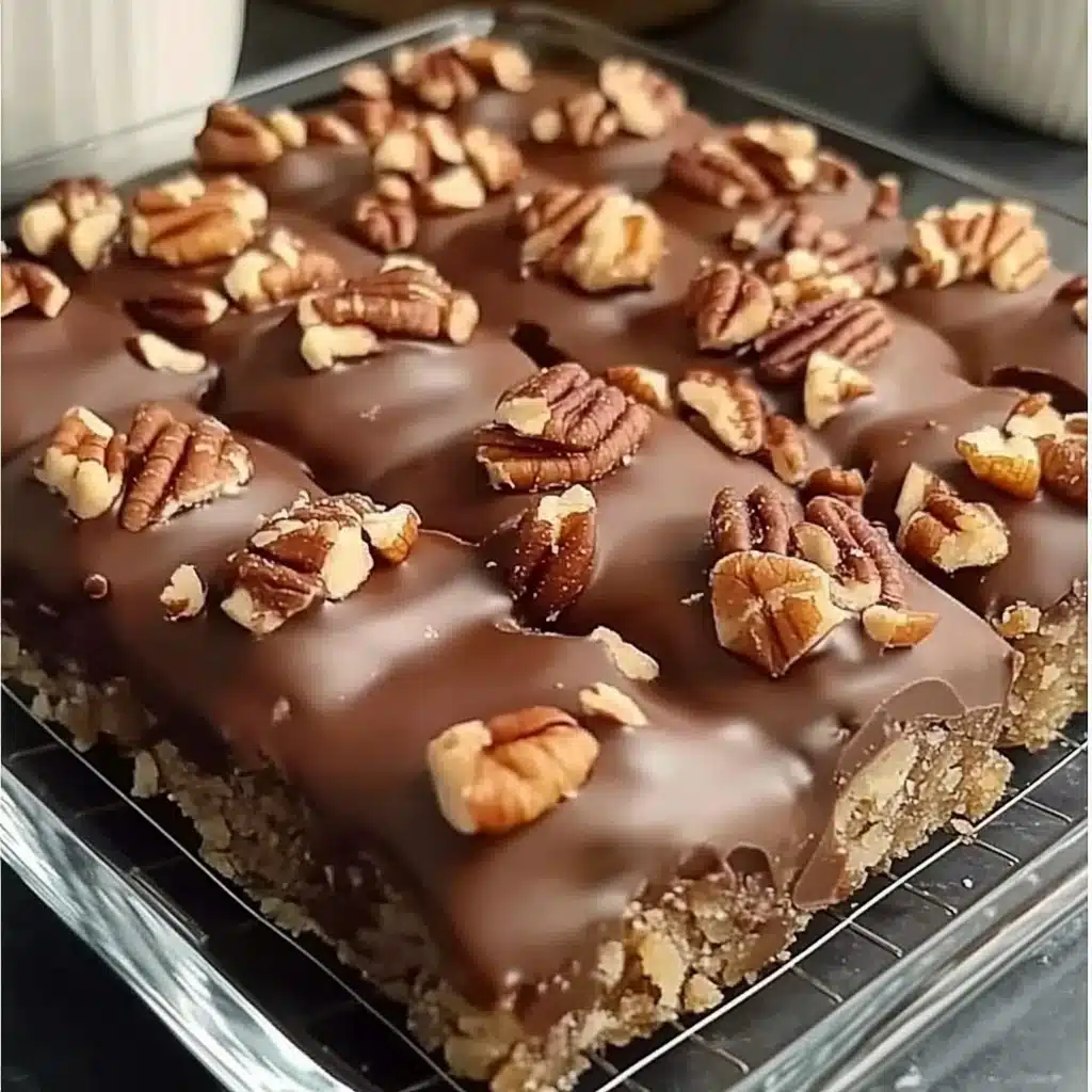 CHOCOLATE PECAN TURTLE CLUSTERS