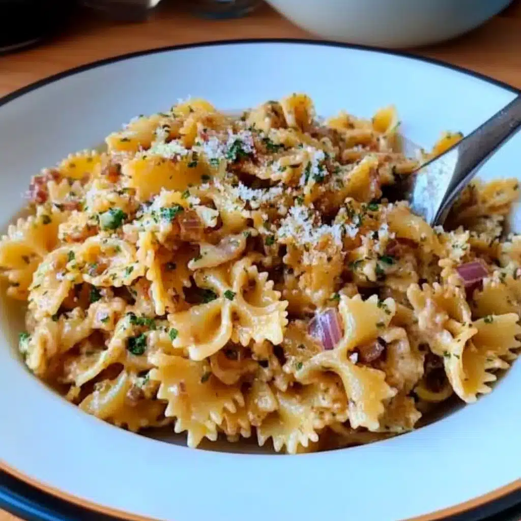 French Onion Pasta Salad
