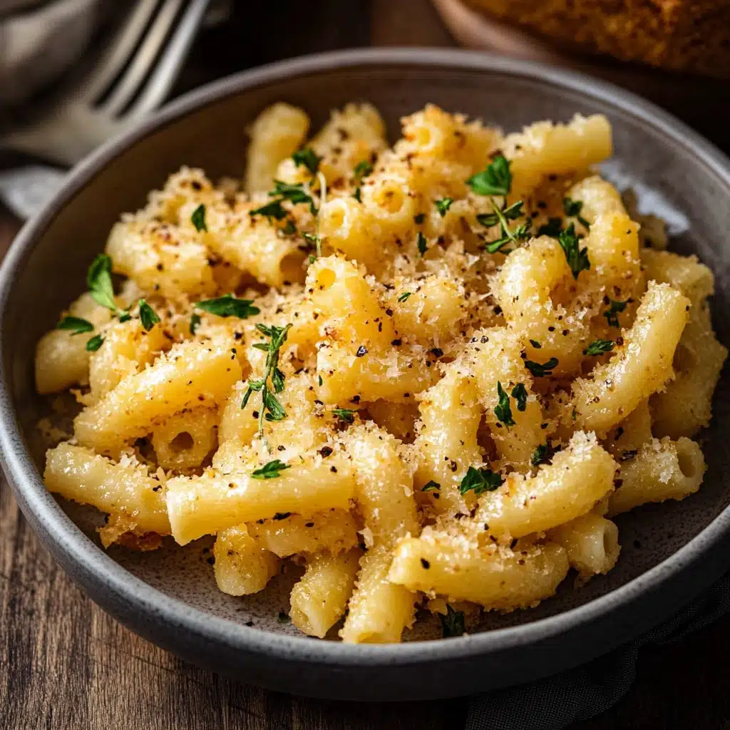 Garlic Bread Pasta