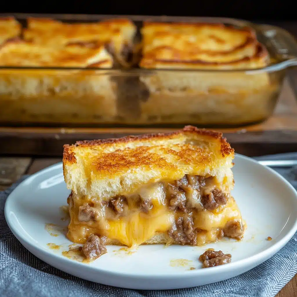 Grilled Cheese Breakfast Casserole