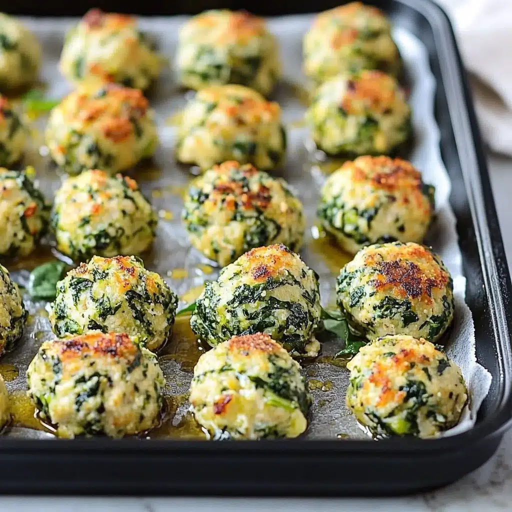Low Carb Spinach Chicken Meatballs