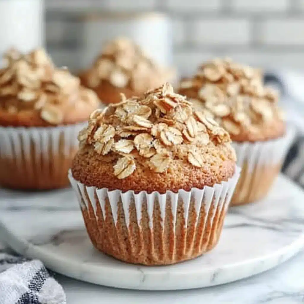 Breakfast Oatmeal Cupcakes