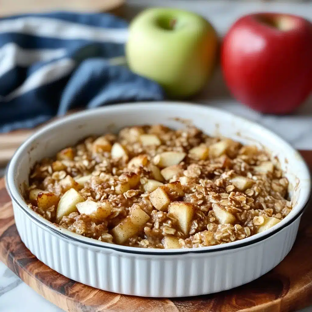 Amish-Style Apple and Cinnamon Baked Oatmeal