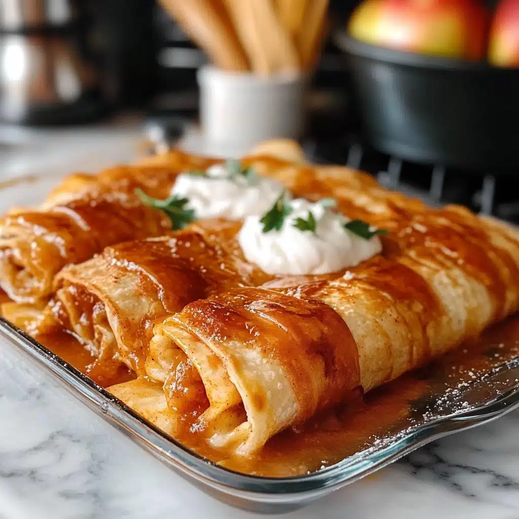 Apple Pie Enchiladas