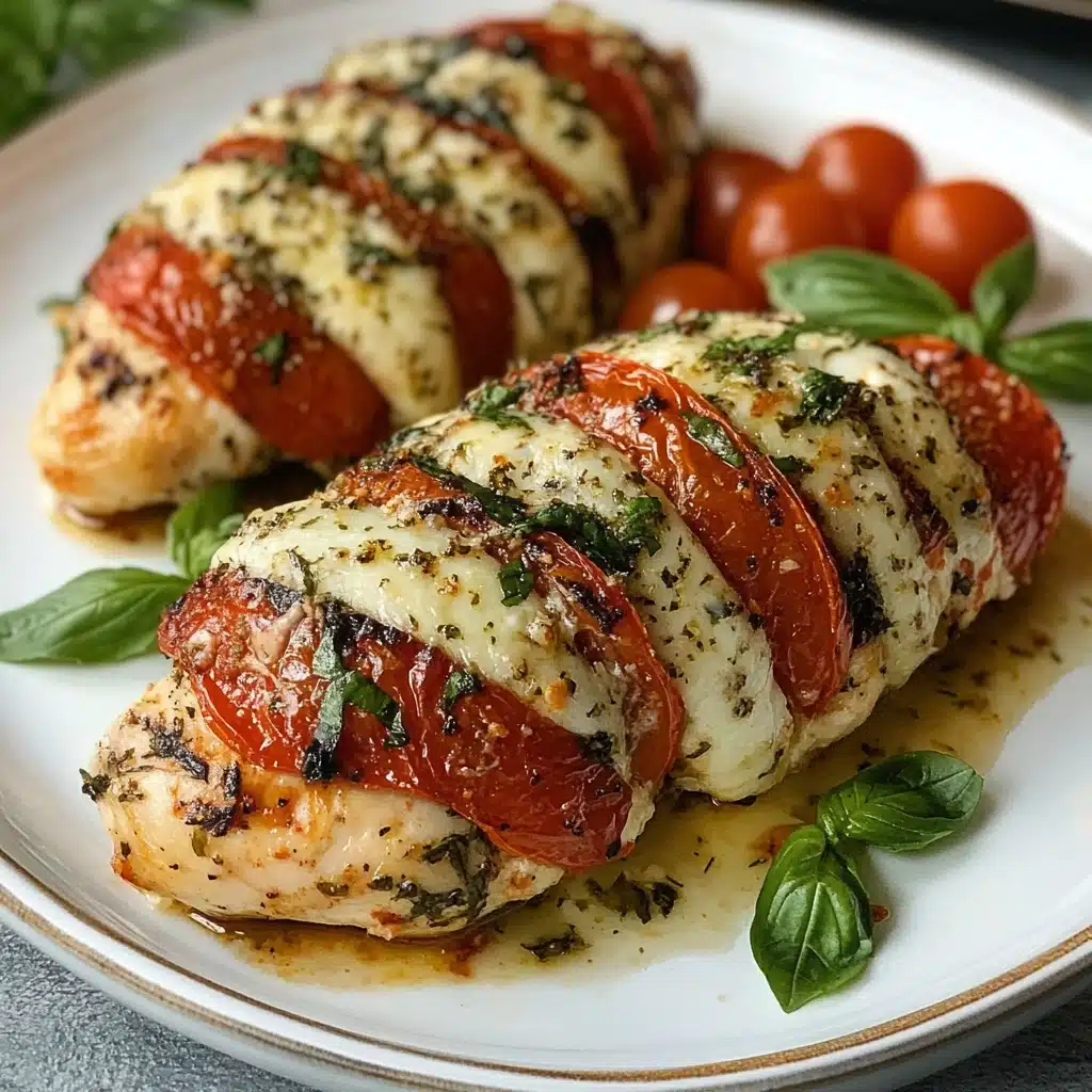 Caprese Stuffed Chicken