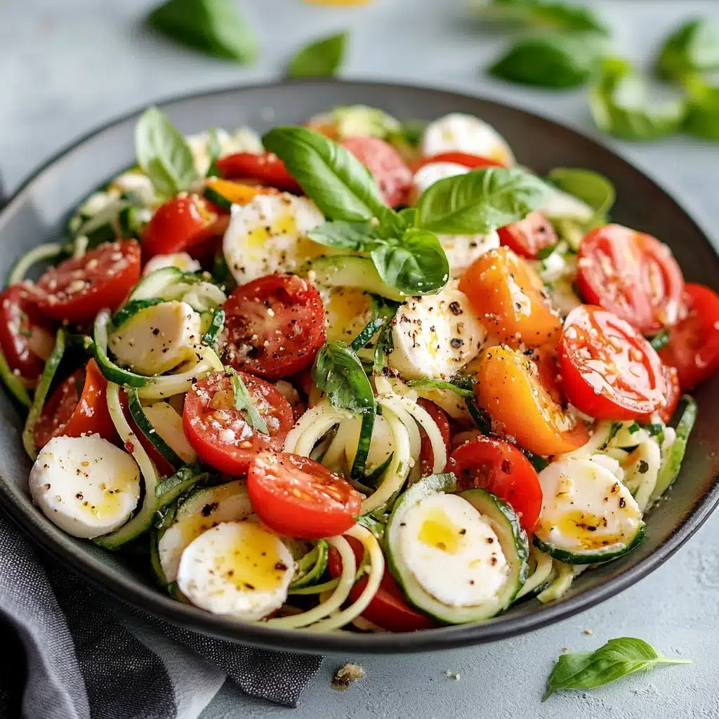 Caprese Zoodle Salad