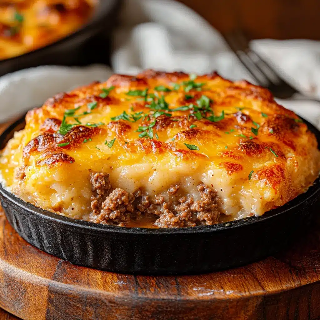 Cheddar Bay Ground Beef Cobbler