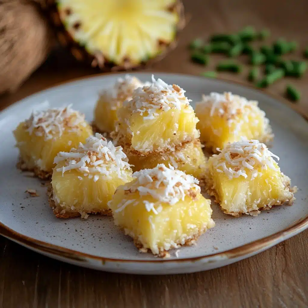 Coconut Pineapple Bites