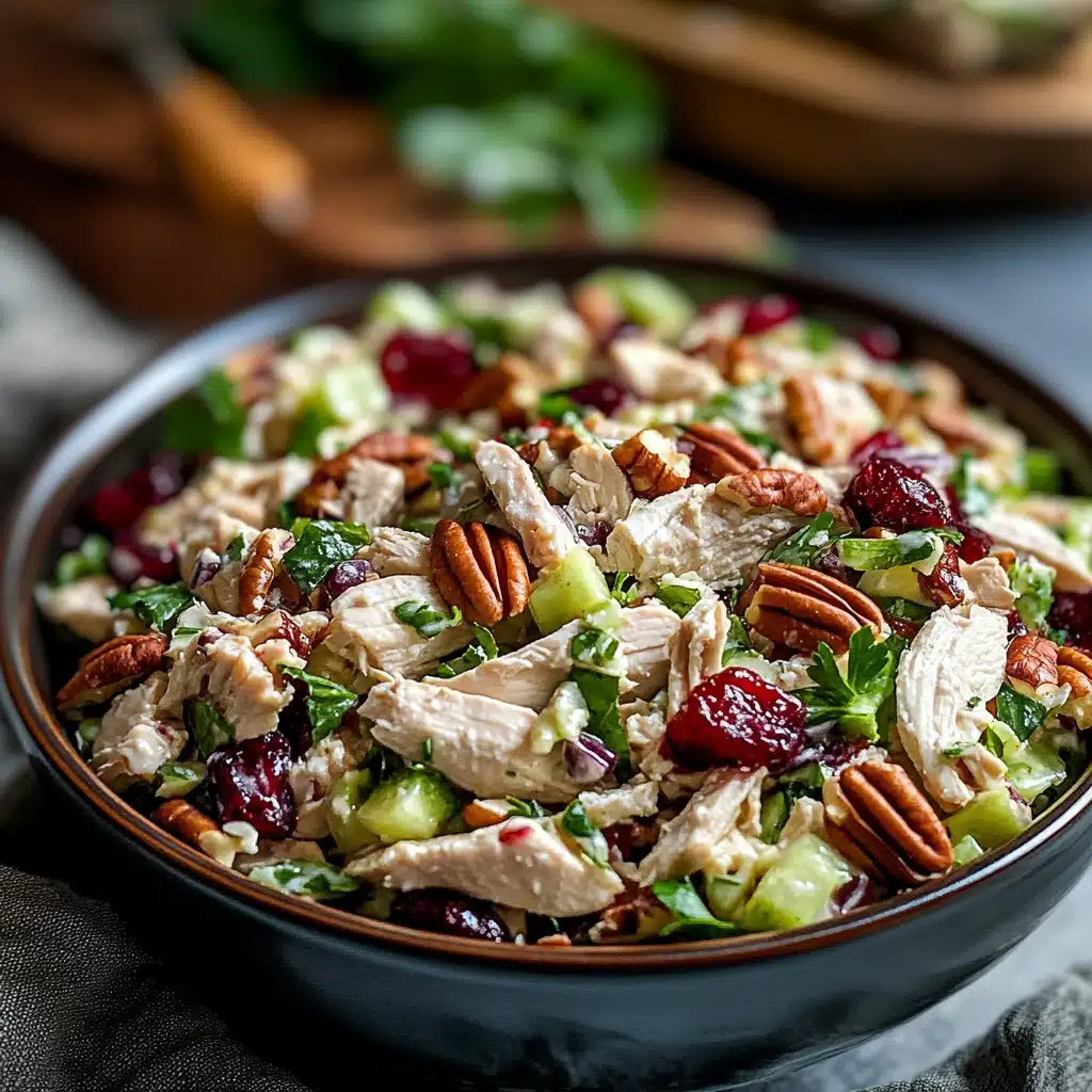 Cranberry Pecan Chicken Salad