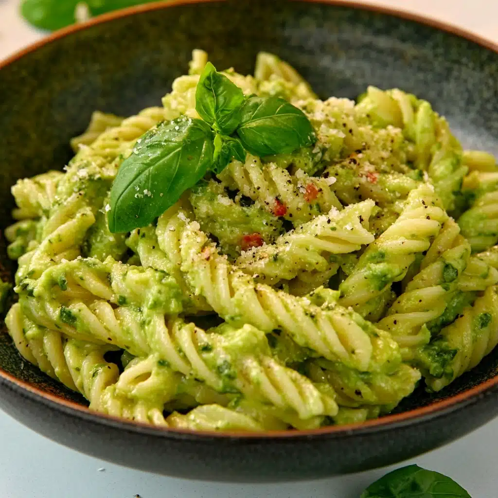 Creamy Avocado Fusilli