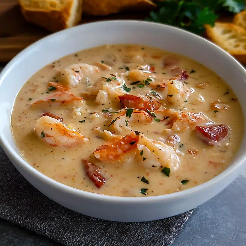 Creamy Crab & Shrimp Seafood Bisque