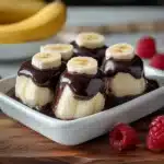 Frozen Banana Split Bites
