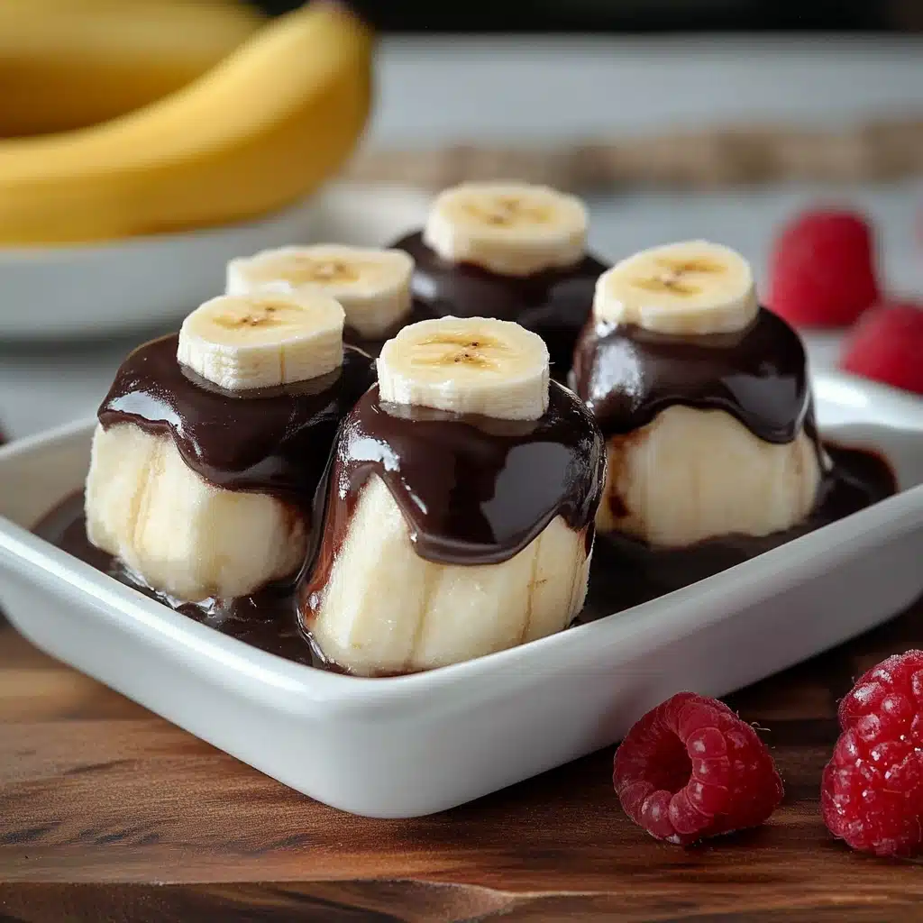 Frozen Banana Split Bites