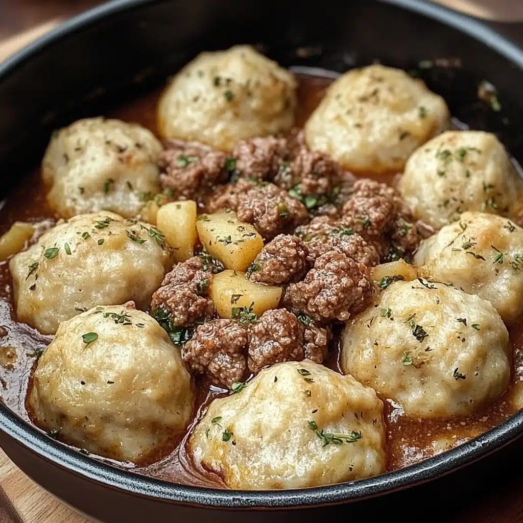 Ground Beef and Dumplings