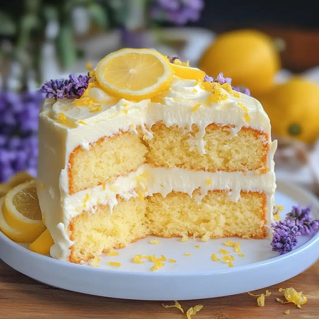 Italian Lemon Cream Cake