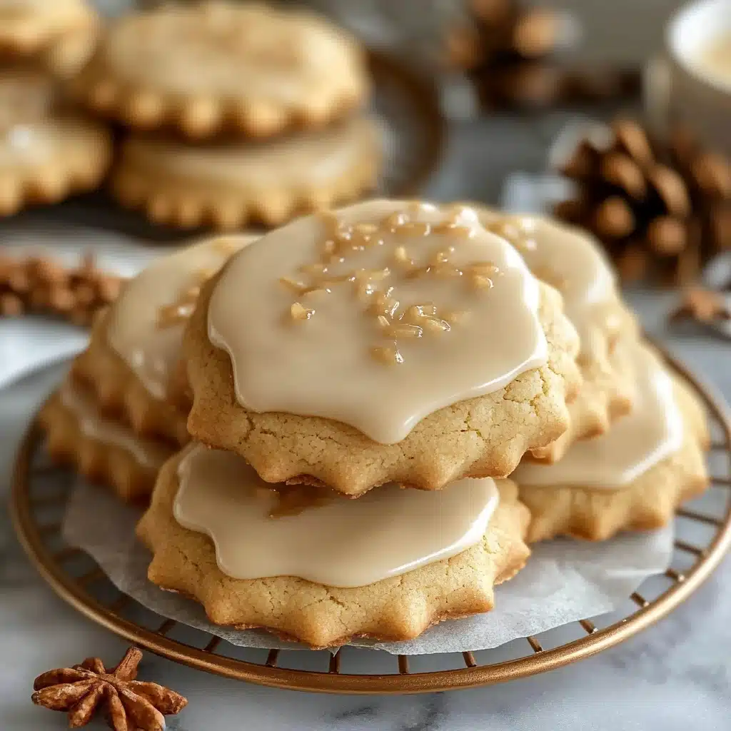 Maple Cookies with Maple Icing