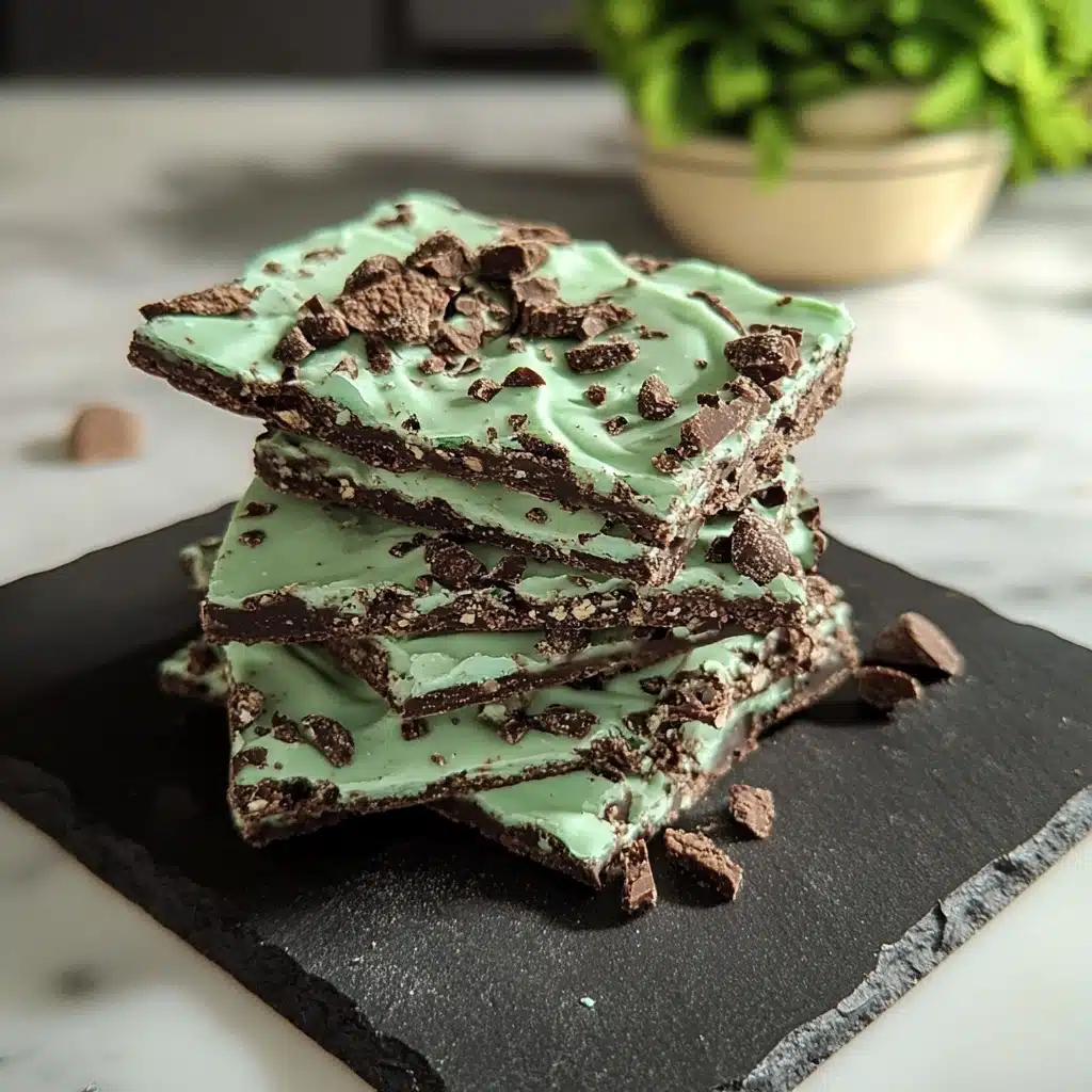 Mint Oreo Bark