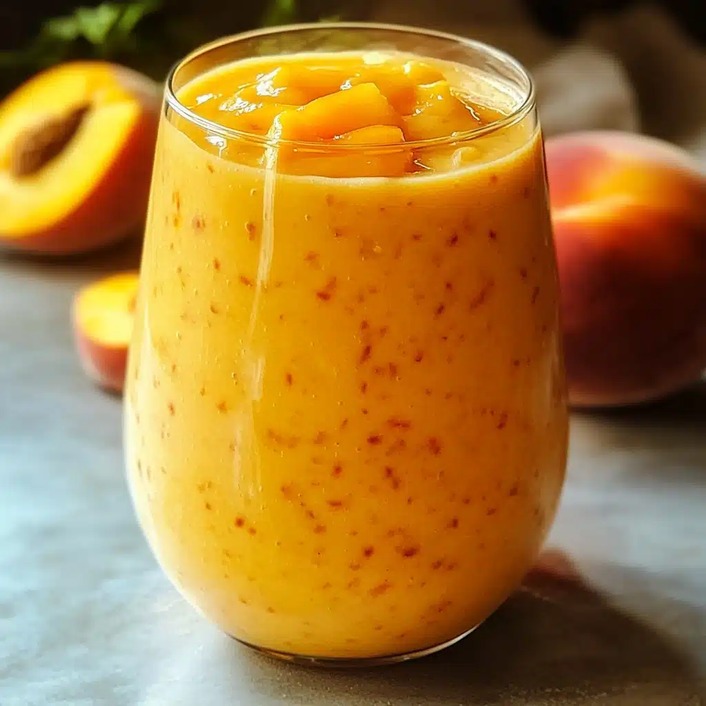 Peach Mango Smoothie