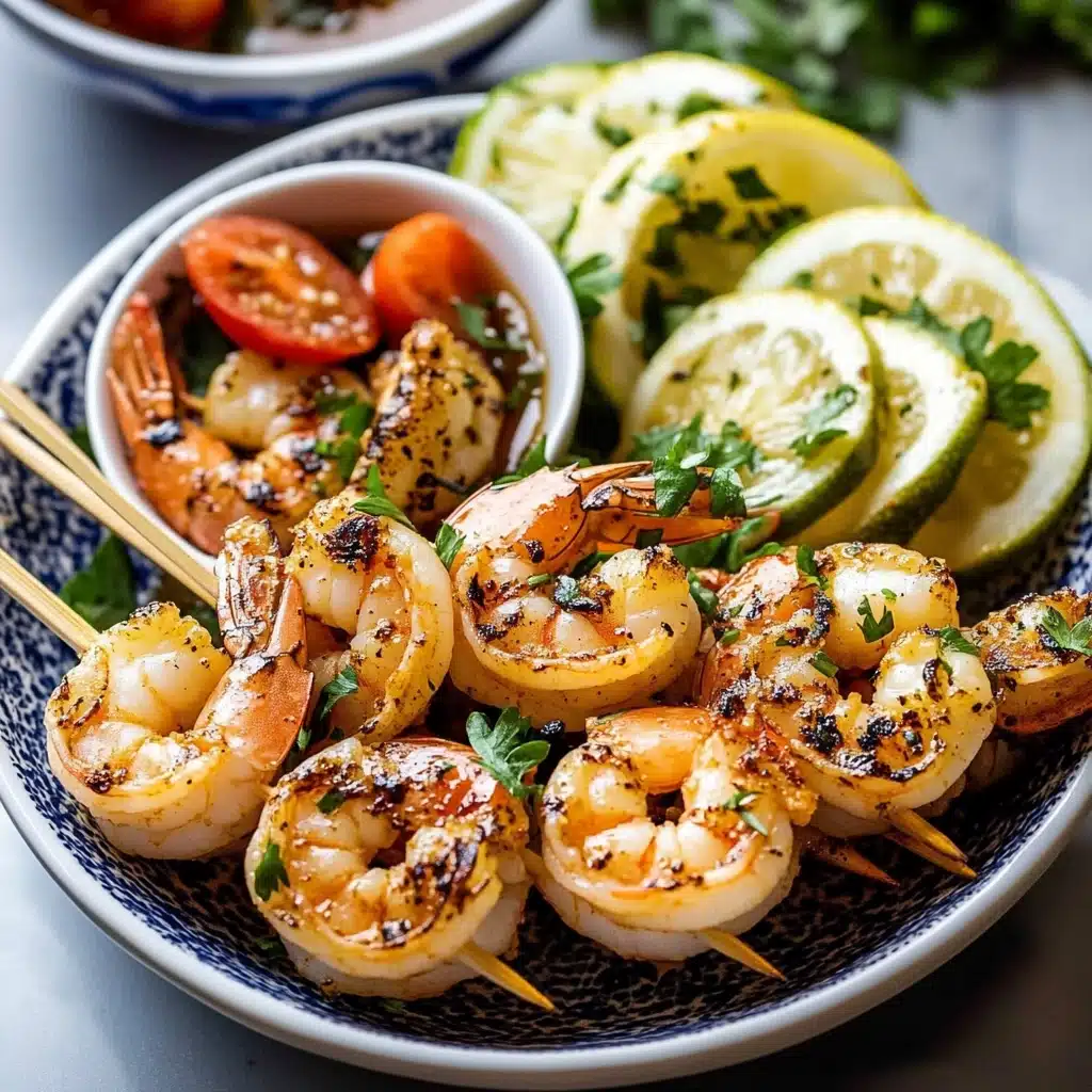 Shrimp Skewer Bowls