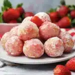 Strawberry Donut Holes