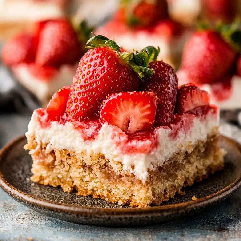 Strawberry Shortcake Bars