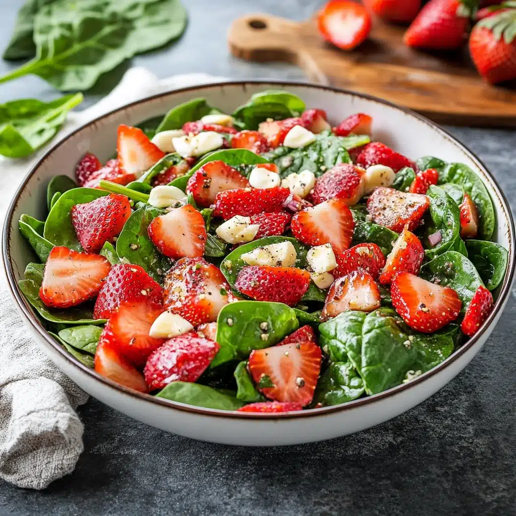 Strawberry Spinach Salad