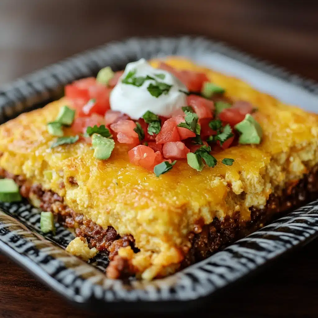 TACO CORNBREAD CASSEROLE